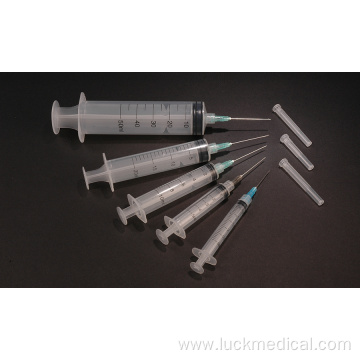 Disposable 3-Parts Syringe with Needle